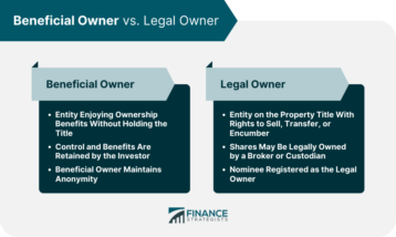 Beneficial Owner vs. Legal Owner