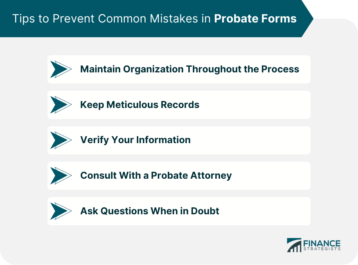 Tips to Prevent Common Mistakes in Probate Forms