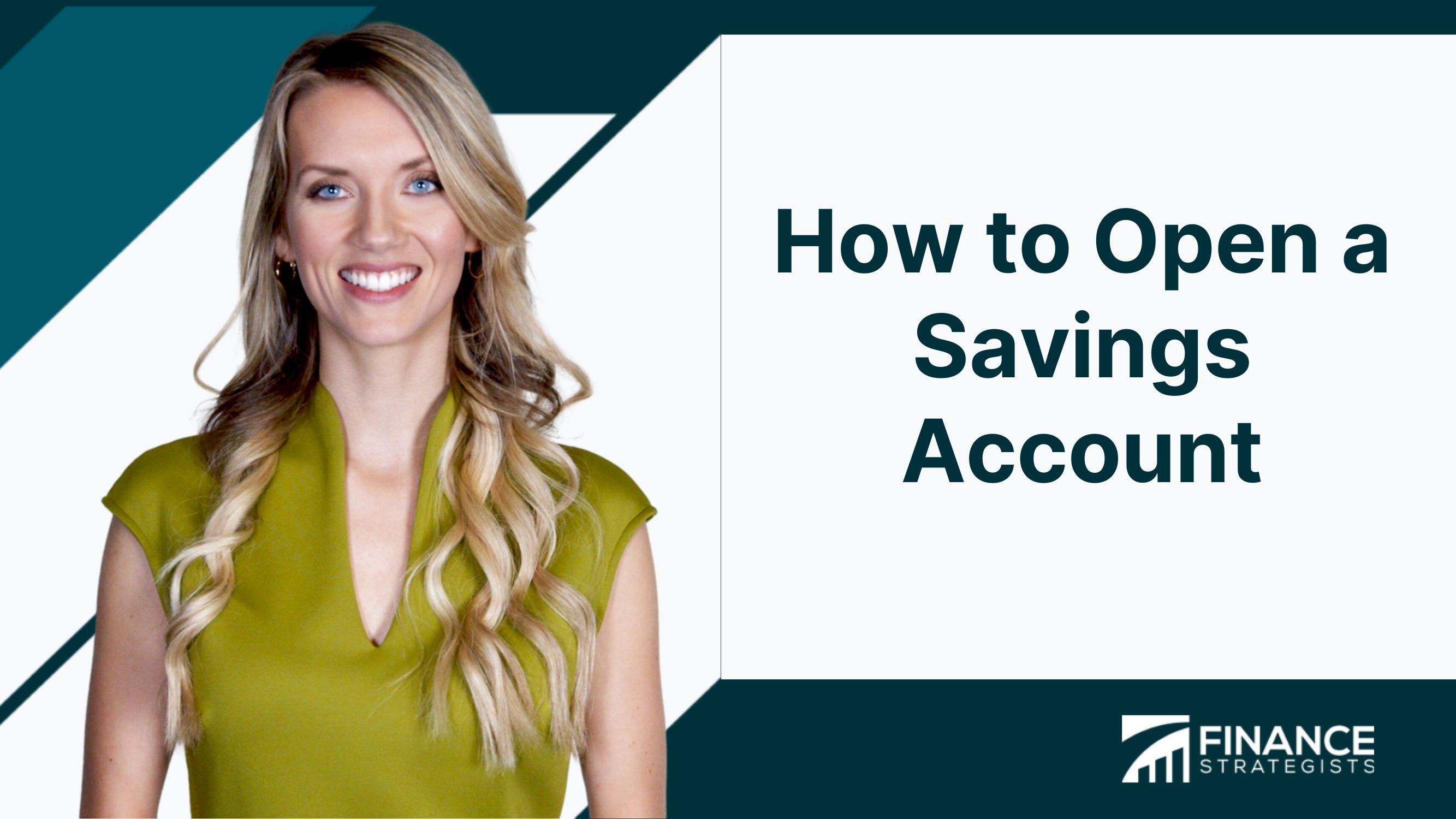 How to Open a Savings Account