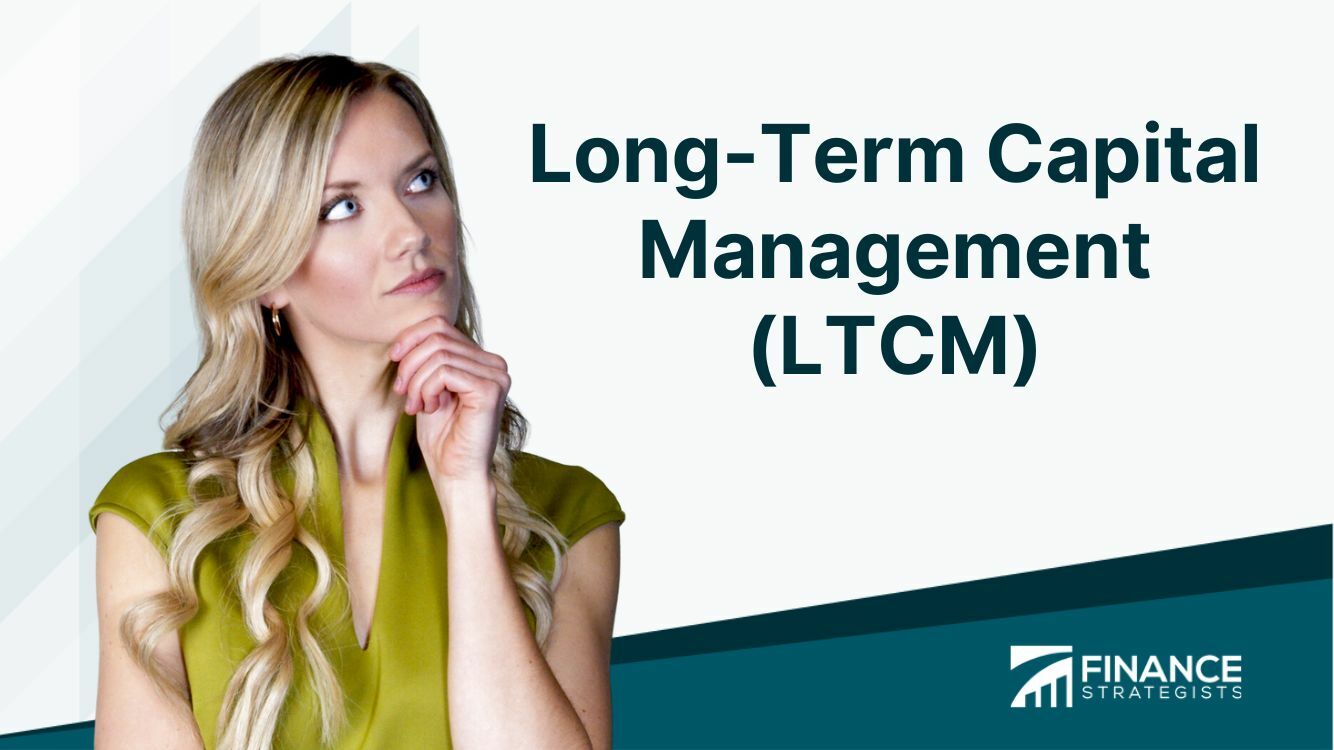 Long Term Capital Management Ltcm Finance Strategists 
