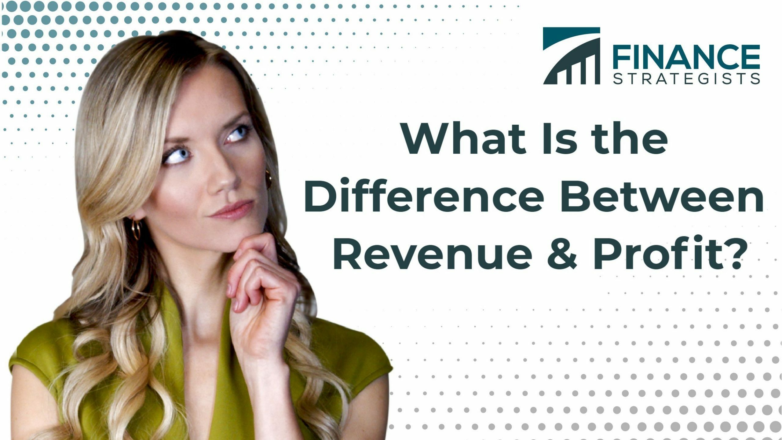 Difference Between Profit And Total Revenue